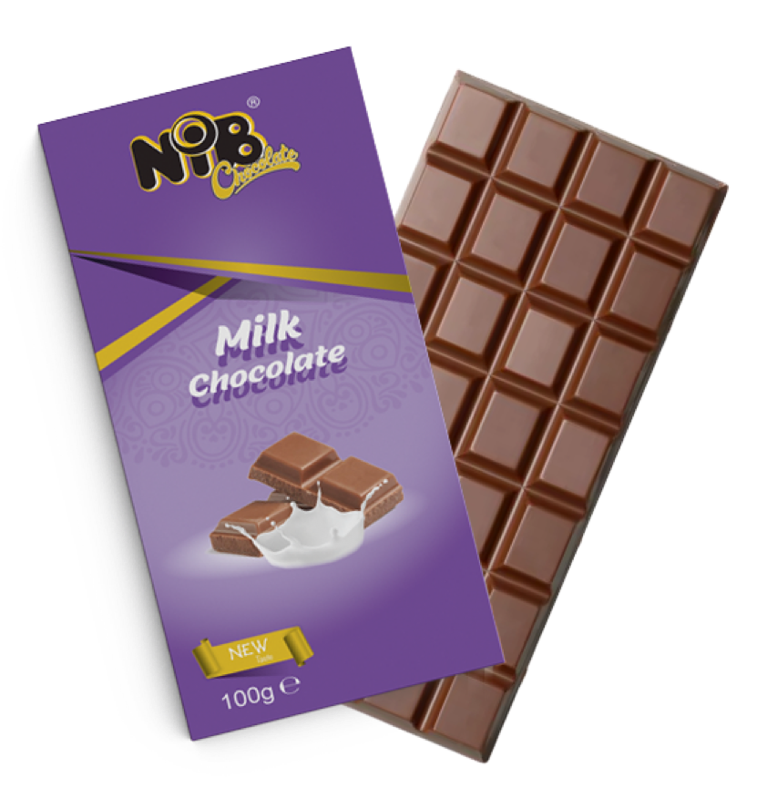 NIB 100g New Milk Chocolate Bar