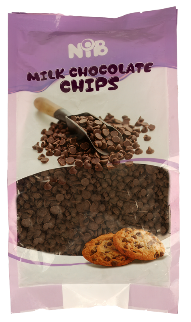 NIB Milk Chocolate Chips 1kg